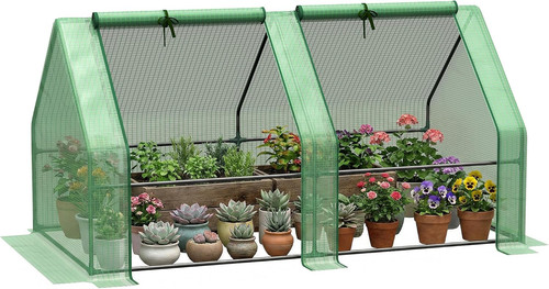 Serra giardino 180x90x90 cm - da,