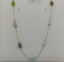 Collana Oro 18K 750 Mls. Con