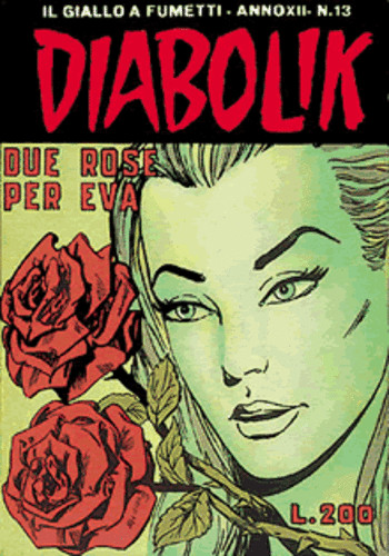 Fumetto diabolik anno xii - diabolik,