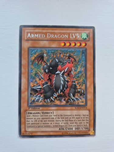 Armed dragon lv5 - yu-gi-oh,