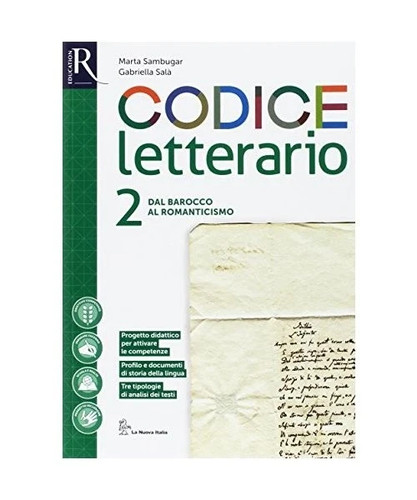 Codice letterario per - codice, letterario.