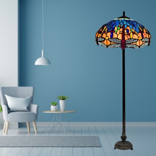 Lampada terra stile - terra, tiffany