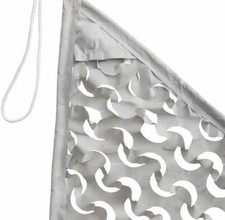 Tenda parasole a vela terrazzo giardino gazebo sahara 3x4 reversibile nortene