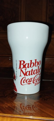 Bicchiere babbo natale coca - bicchiere,