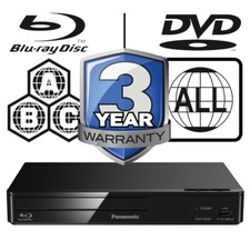 Panasonic Lettore Blu-ray DMP-BD84 All Zone Code Free MultiRegion DMP-BD84EBK