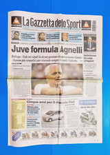 GAZZETTA DELLO SPORT 22 FEBBRAIO 2003 BETTEGA-JUVENTUS-RECOBA-SERGINHO-MILAN
