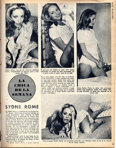 Sydne rome 1 page - sydne,