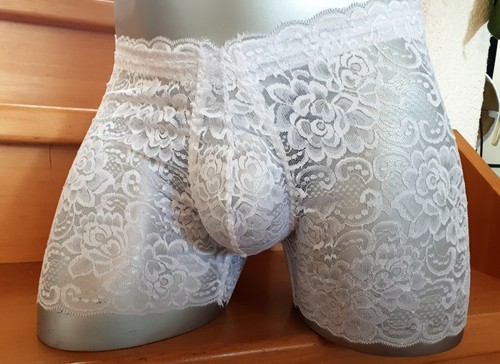 Boxer pizzo trasparente - in,