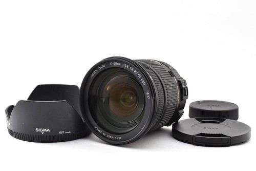 Sigma 50mm ex - 17-50mm, f/2.8
