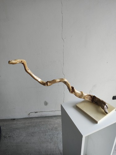 Scultura legno pezzo - scultura,