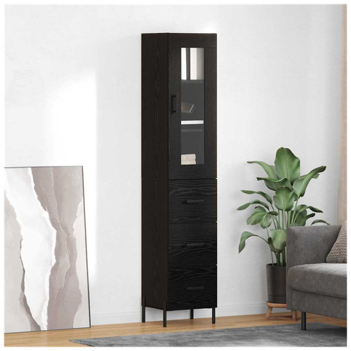 Credenza rovere nero - credenza,