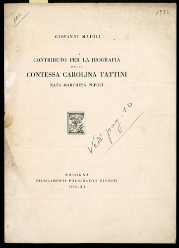 Contributo per biografia - contributo,