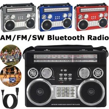 New Portable Retro AM/FM/SW