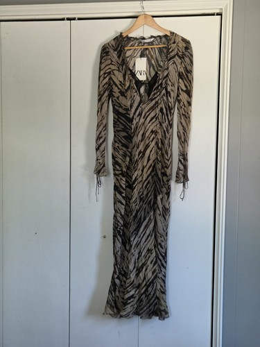 Maxi abito zara trasparente - abito,