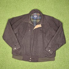 Cappotto lana nero vintage metà anni ’70-80 ricco taglia XL