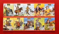 I PROTAGONISTI DEL WEST  1/10  del 1999  2^ SERIE COMPLETA  Ed. HOBBY E WORK