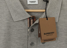 Polo Burberry Hartford grigia