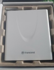 Transcend Slim Portable CD/DVD Writer - Bianco