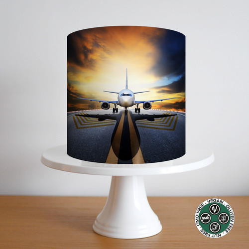 Cake topper viaggio aereo - viaggio,