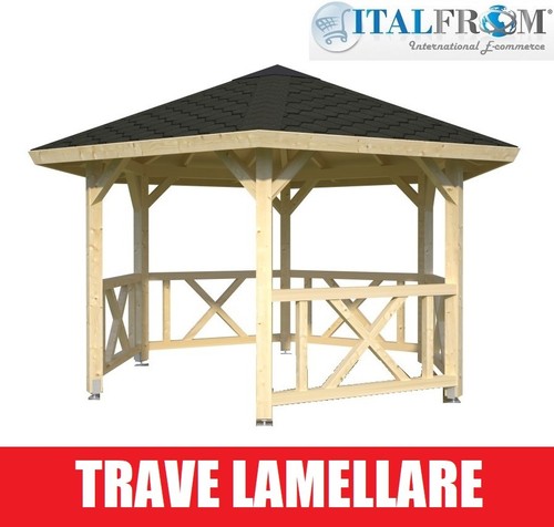 Gazebo legno pergolato - gazebo, in