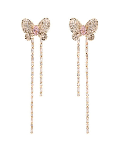 Orecchini donna rosegold - orecchini,