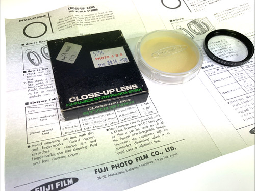 Fujica 49mm close lens for - close-up,