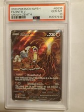 Pokemon 2023 Corona Zenith GG36 Entei PSA 10 gemme ottime condizioni