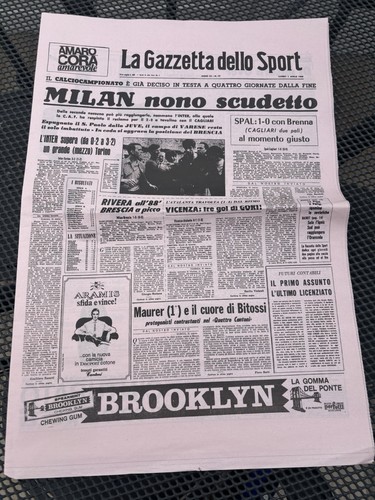 Giornale calcio ristampa - calcio,
