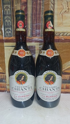 Vino 1972 vecchio chianti - 1x,