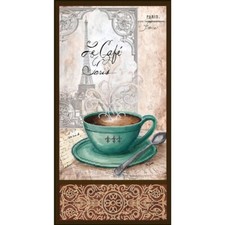 Kit ricamo perline caffè a