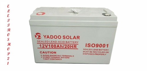 Batteria 100ah 12v - 12v, agm