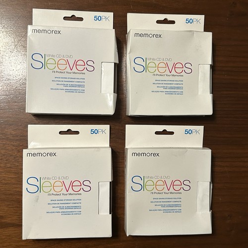 Memorex paper sleeves con - cd,