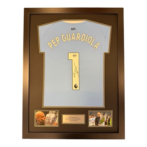 Camicia firmata pep guardiola - camicia,
