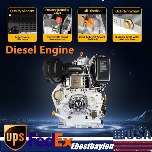 Motore diesel 418cc heavy duty - diesel,