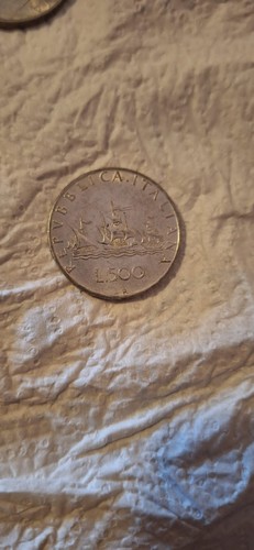 Lotto 500 lire - lotto, argento
