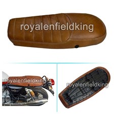 Sella Doppia In Pelle Marrone