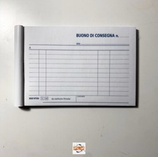 30 BUONI DI CONSEGNA DUPLICE