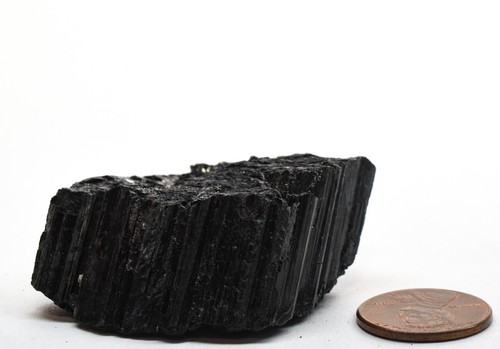 225ct tormalina nera grezza - nera,