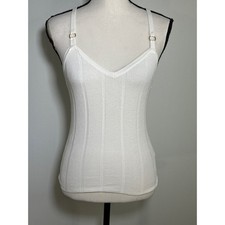 TOPSHOP Canotta donna bianca a