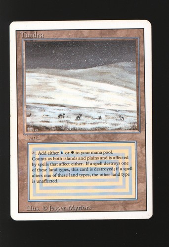 Magic mtg edizione - edizione, tundra