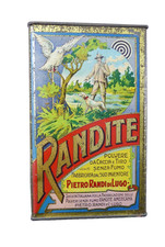 SCATOLA  LATTA POLVERE DA