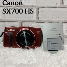 Canon PowerShot SX700 HS fotocamera digitale rossa compatta ottime condizioni
