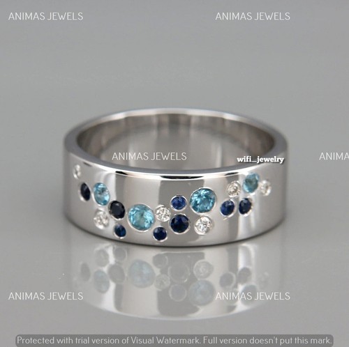 Anello set lunetta matrimonio
