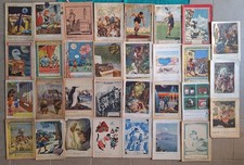 Cartaceo Vintage Maxi Lotto 31 QUADERNI Originali delle ELEMENTARI Anni 40
