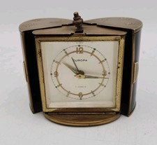 Europa Sveglia Da Viaggio Art Decò - 7 Gioielli ( Rubini )