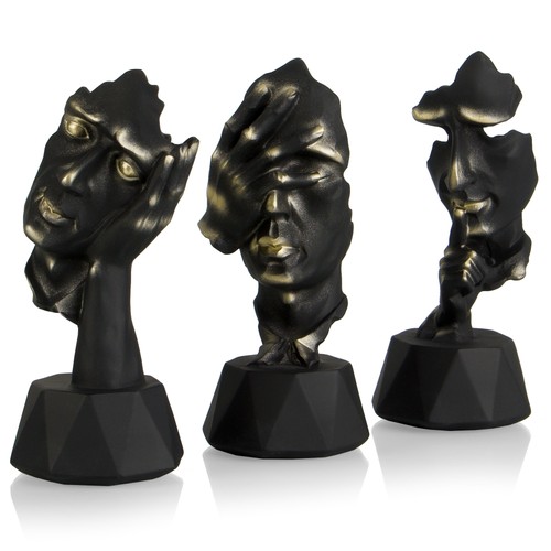 Sculture set nero - in,