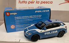 BURAGO 1/43 - ALFA ROMEO STELVIO - POLIZIA di STATO