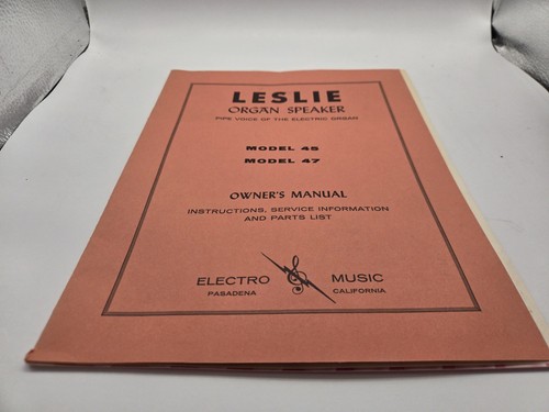 Leslie organo altoparlante - leslie,