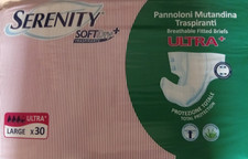 90 Pannoloni a Mutandina Serenity Ultra. Taglia L .3 Confezione Da 30 Pz