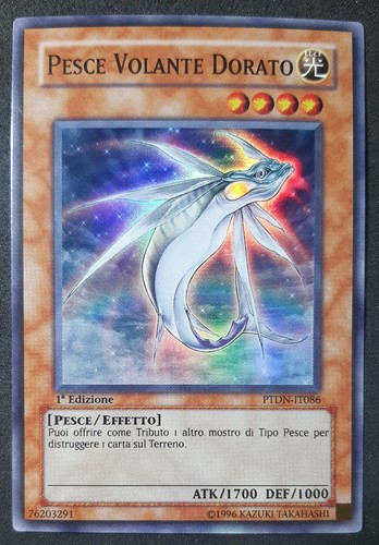 Pesce volante dorato - pesce,